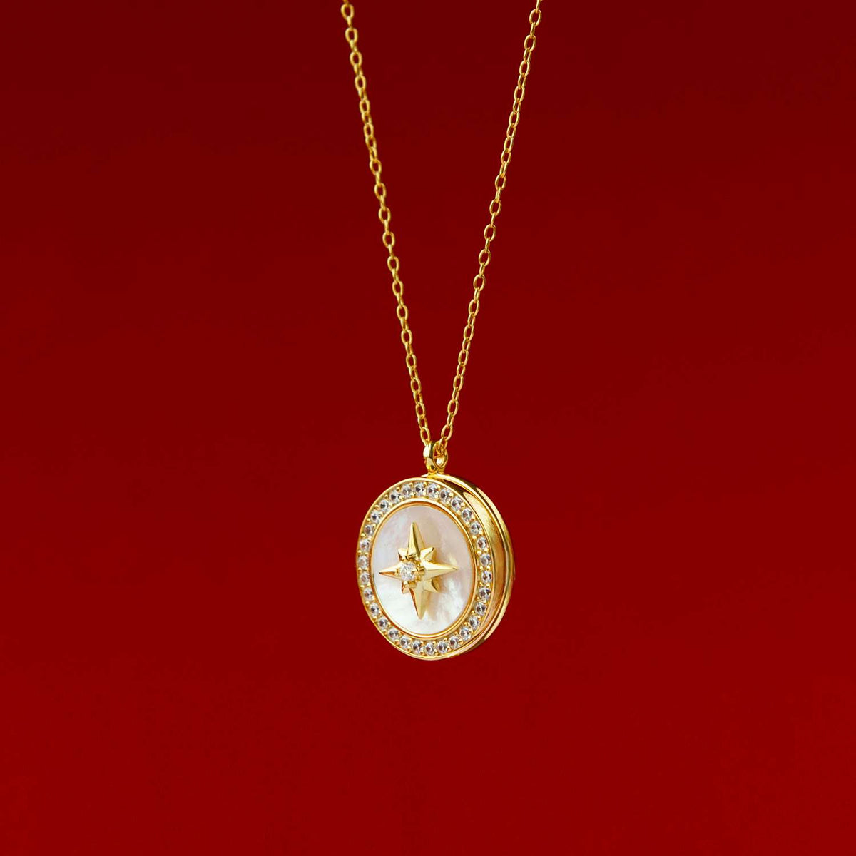 LUNA LOCKET | Baby Metrics | Sterling Silver - MILA CANTES