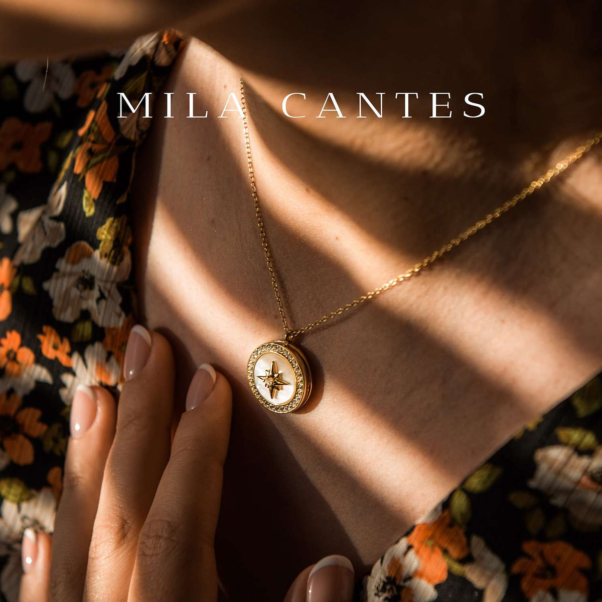 LUNA LOCKET | Forever in My Heart | Sterling Silver - MILA CANTES