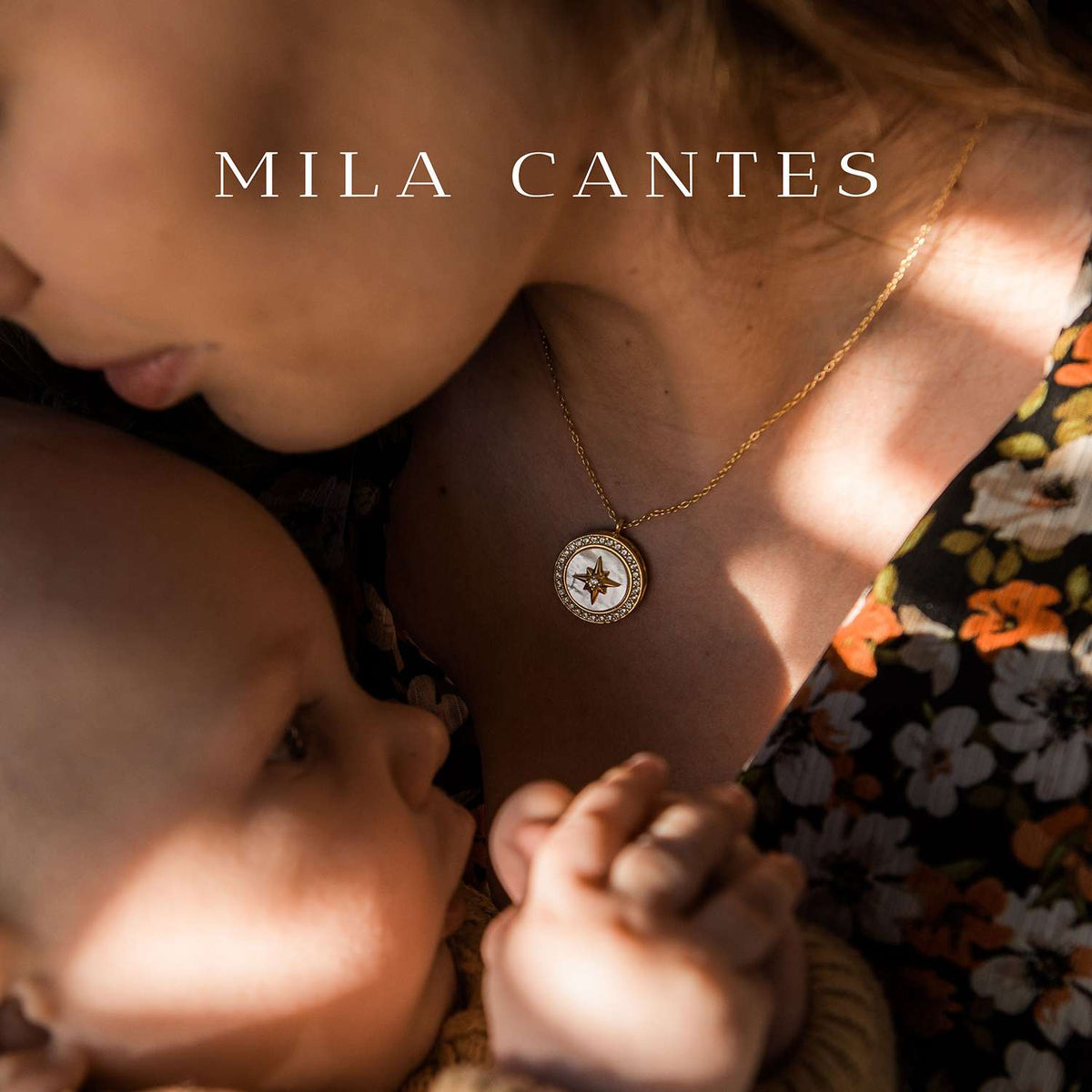 LUNA LOCKET | Baby Metrics | Sterling Silver - MILA CANTES
