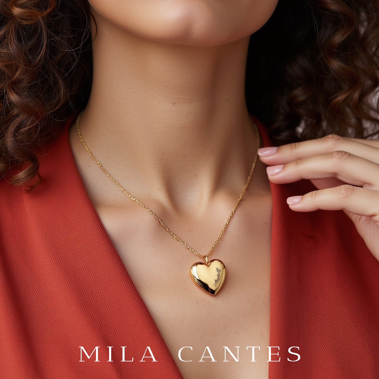 HEART LOCKET | Name - MILA CANTES